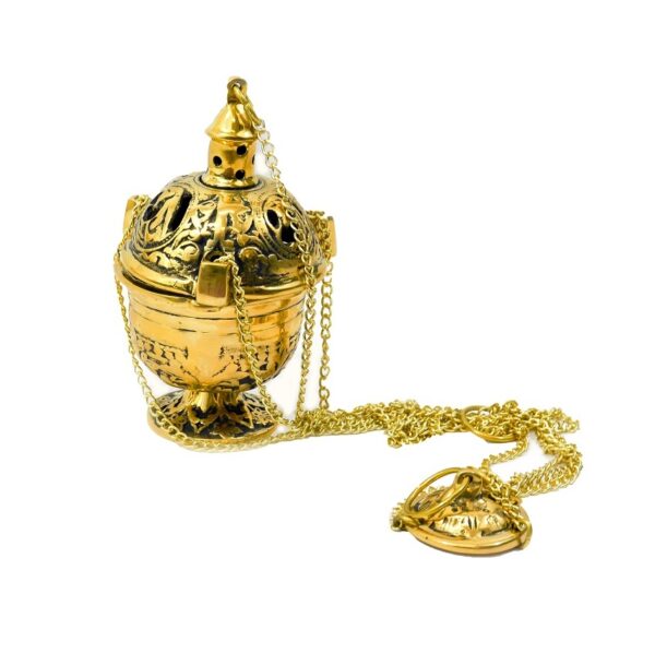 Incensario bronce