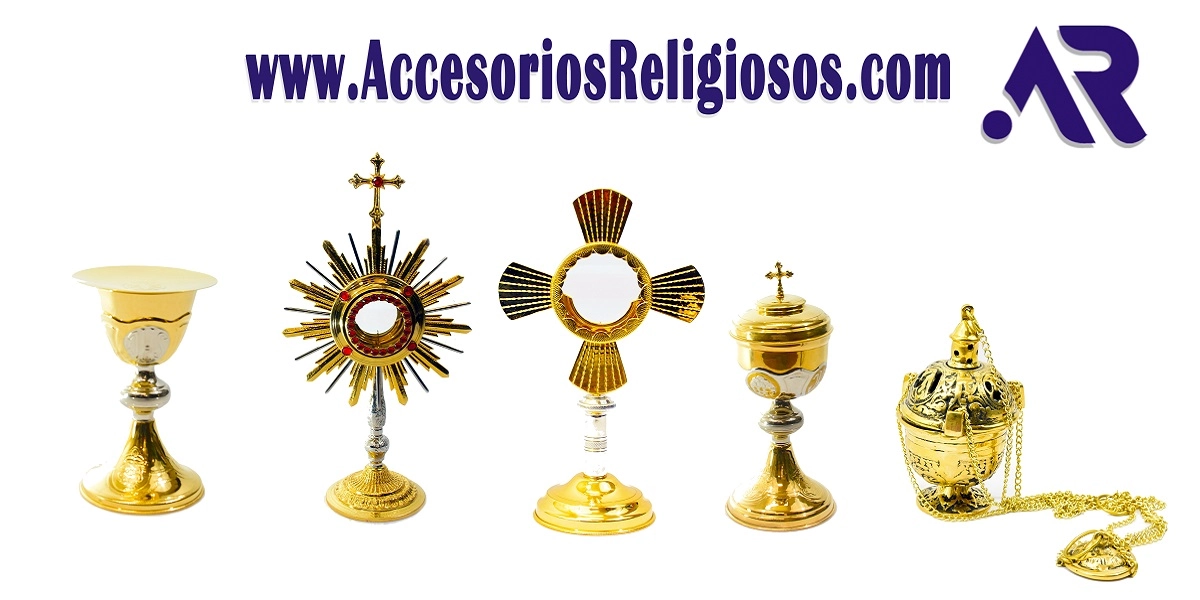 artículos religiosos para la eucaristia caliz copon custodia incensario